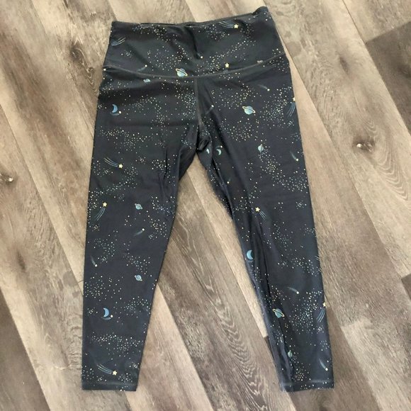 VS Victoria's Secret SPORT Leggings Racerback Sports Bra Space Medium Large - Picture 6 of 10